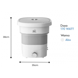 Mesin Cuci Mini Portable Kapasitas 2,8kg